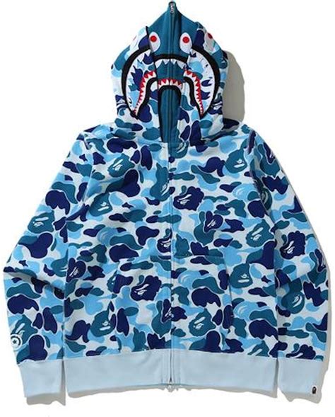 bape bomber jacket replica|bape jacket shark jaw blue.